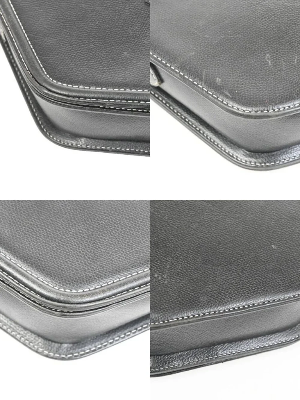 YVES SAINT LAURENT Cassandra Shoulder Crossbody Bag Leather Black GHW 30TA582 - Picture 16 of 16